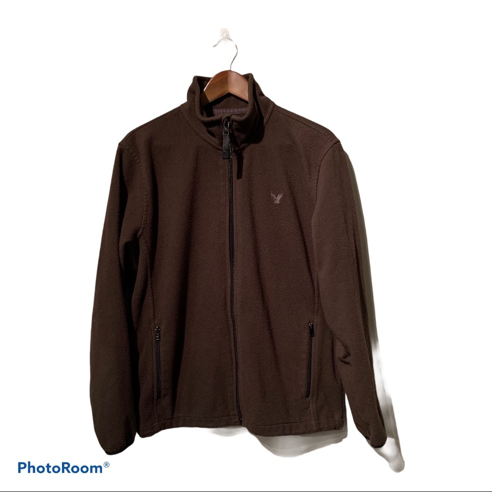 American Eagle Outfitters teddy full zip jacket.